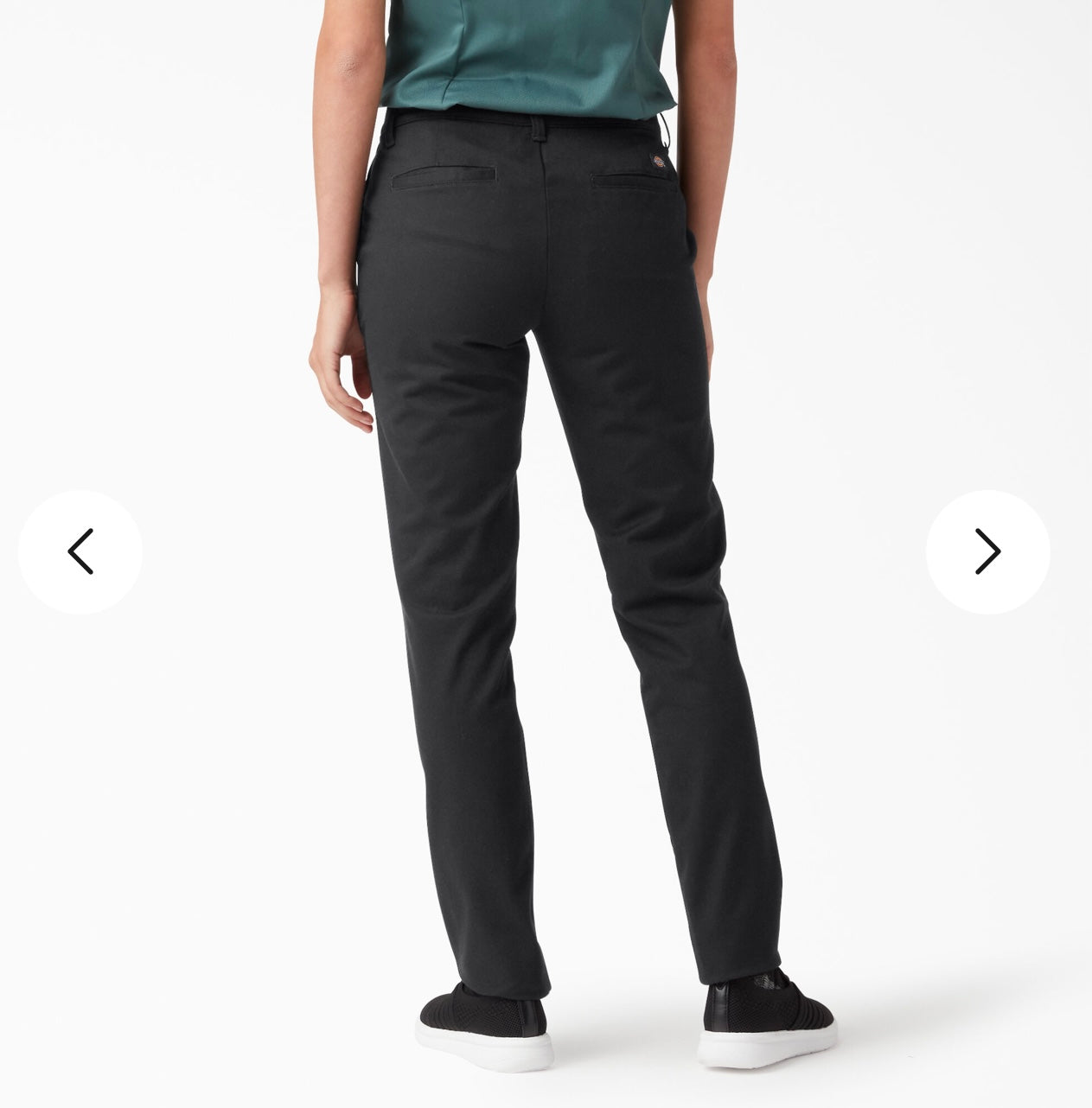 Women’s Skinny Twill Pants (Khaki and Black)