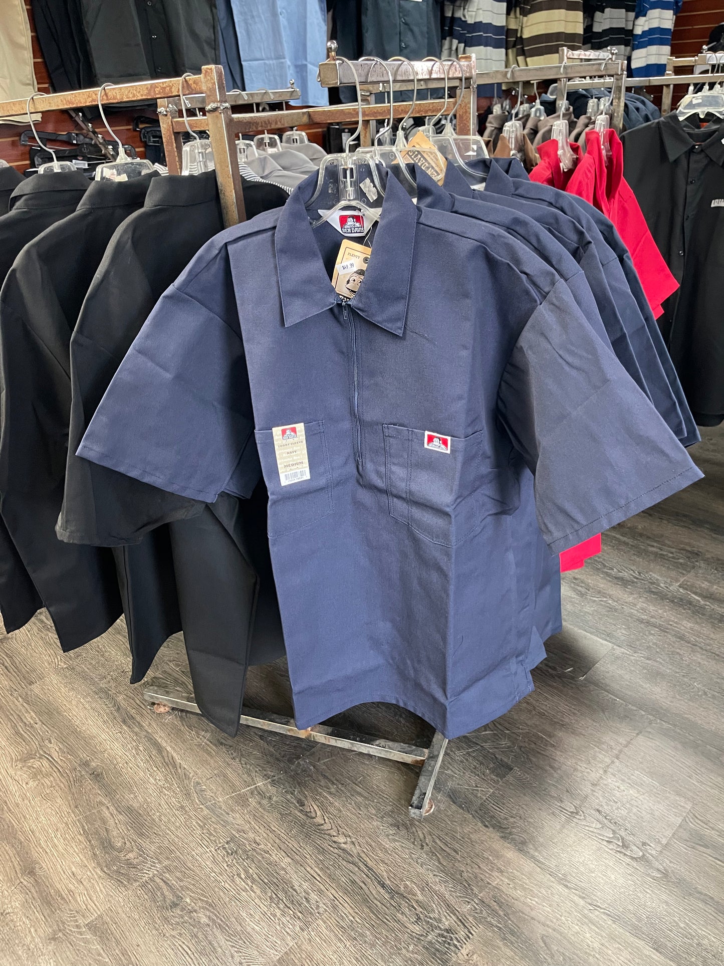 Ben Davis zip up shirt (6 colors)