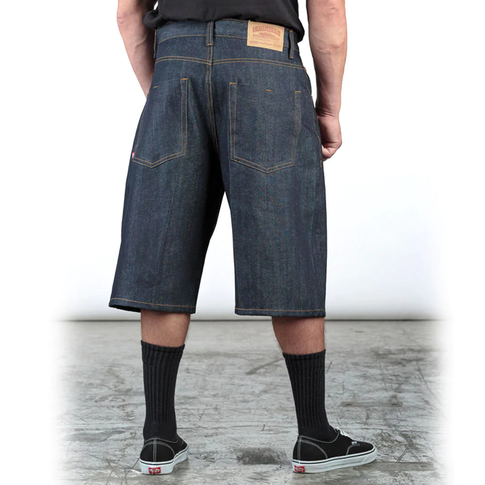 Lowrider Classic Relax Fit Denim Short 2 Colors (Indigo and Black)