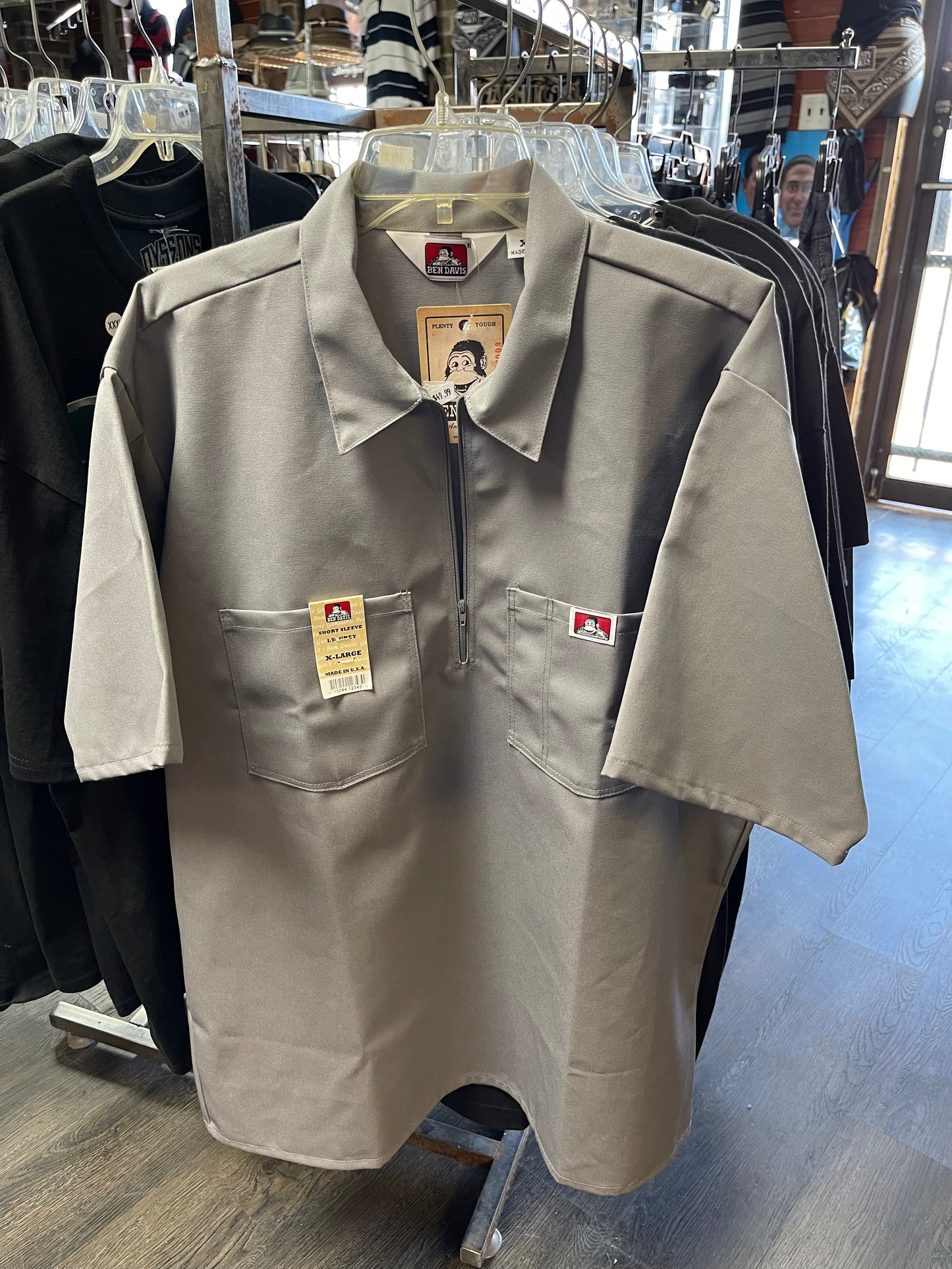 Ben Davis zip up shirt (6 colors)