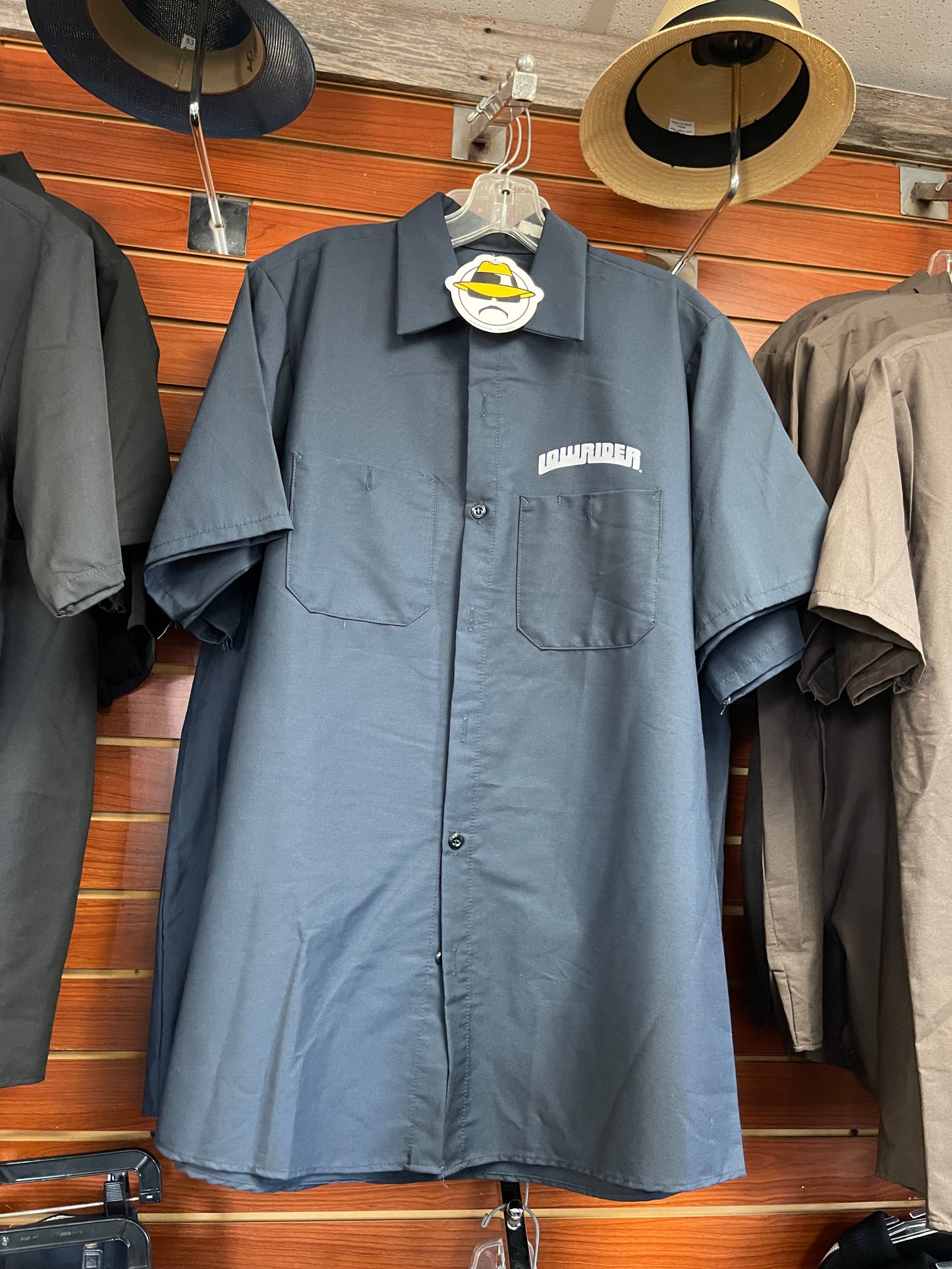 Lowrider button down work shirt