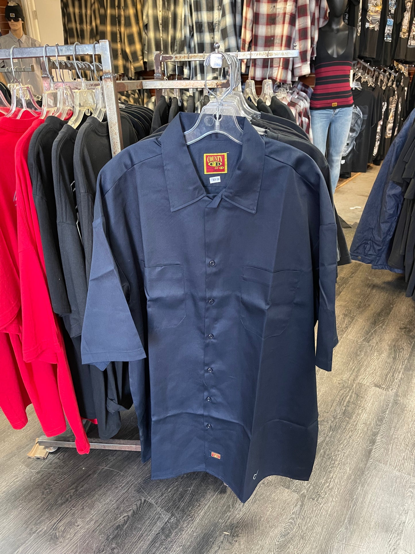 Fb County Short Sleeve Work Shirt