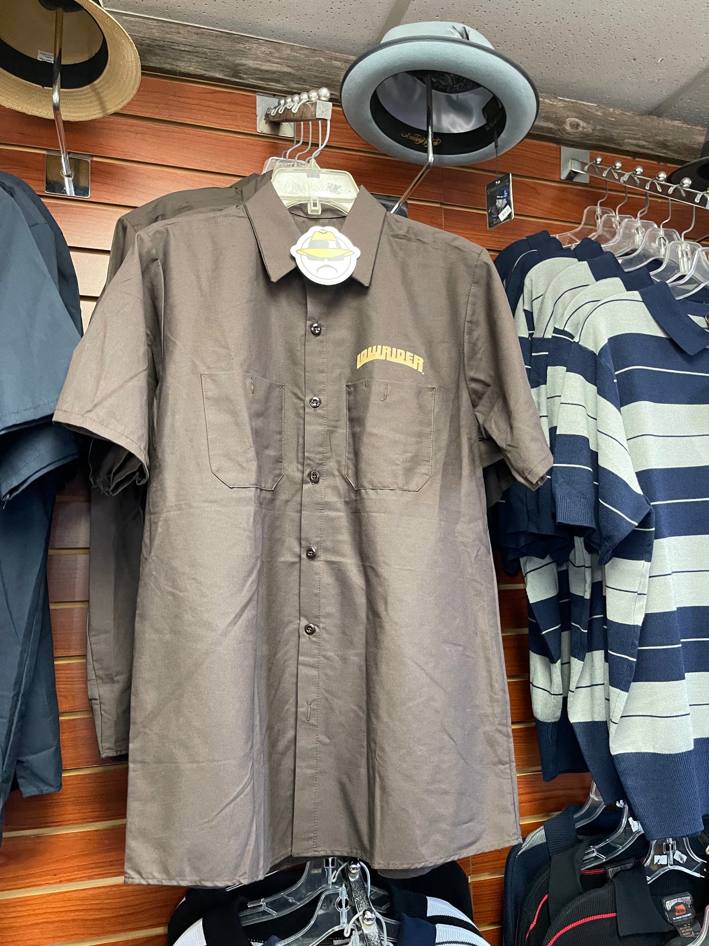 Lowrider button down work shirt