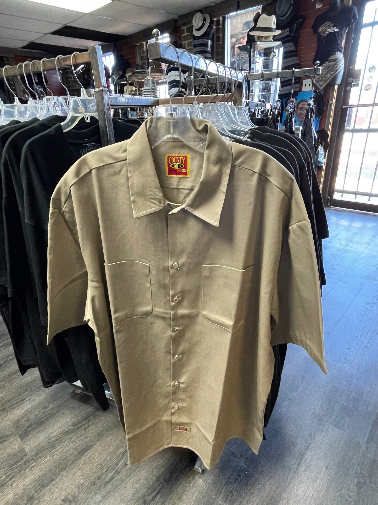 Fb County Short Sleeve Work Shirt