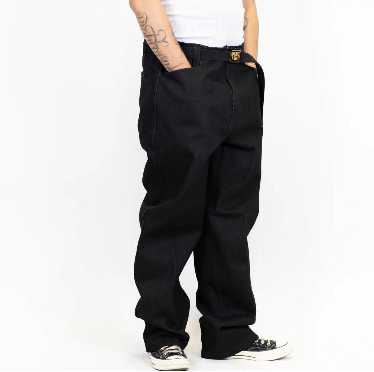Fb County OG Black Denim Pants