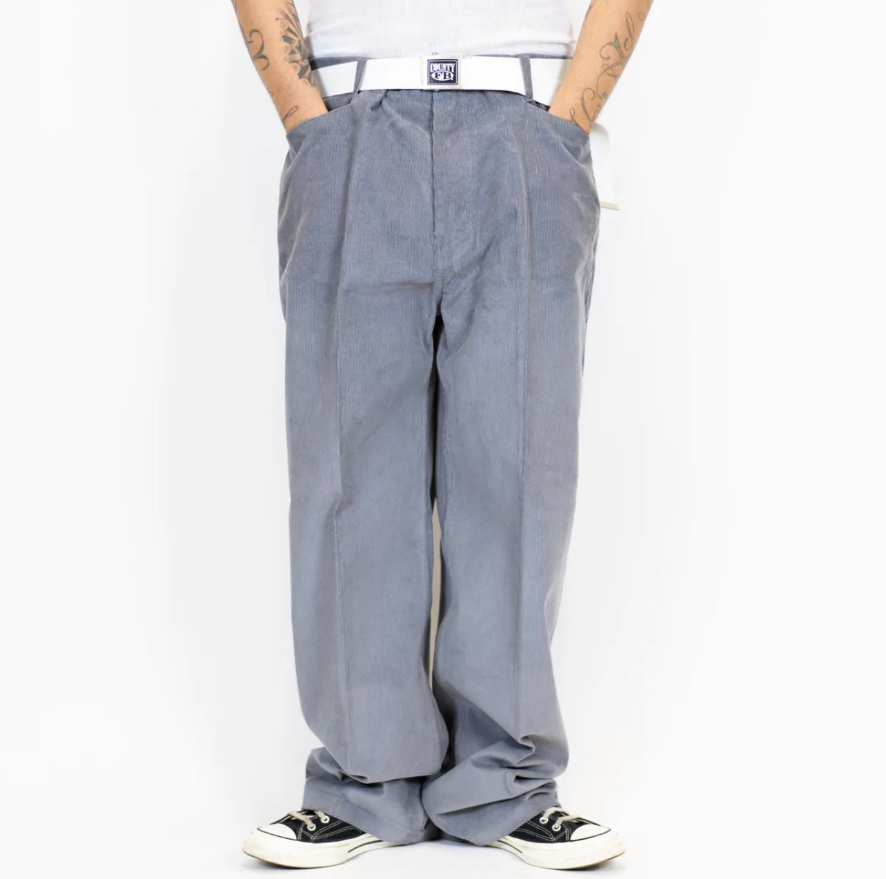 Fb County Corduroy Pants - Grey