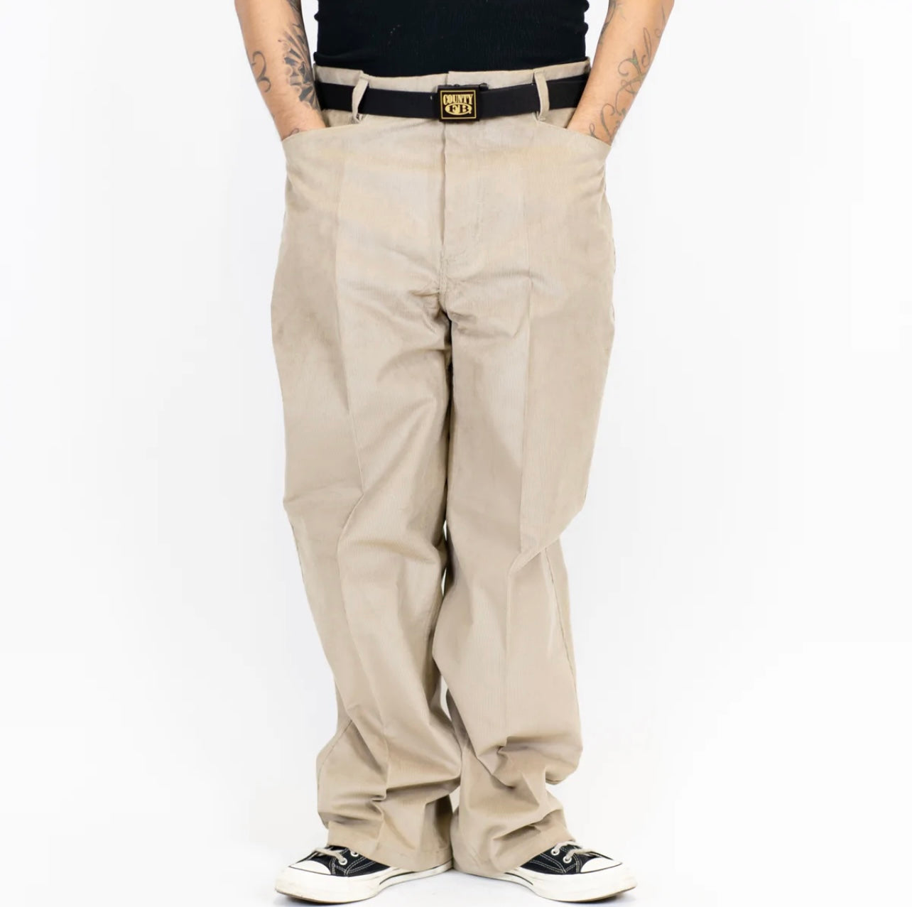 Fb County Corduroy Pants - Tan