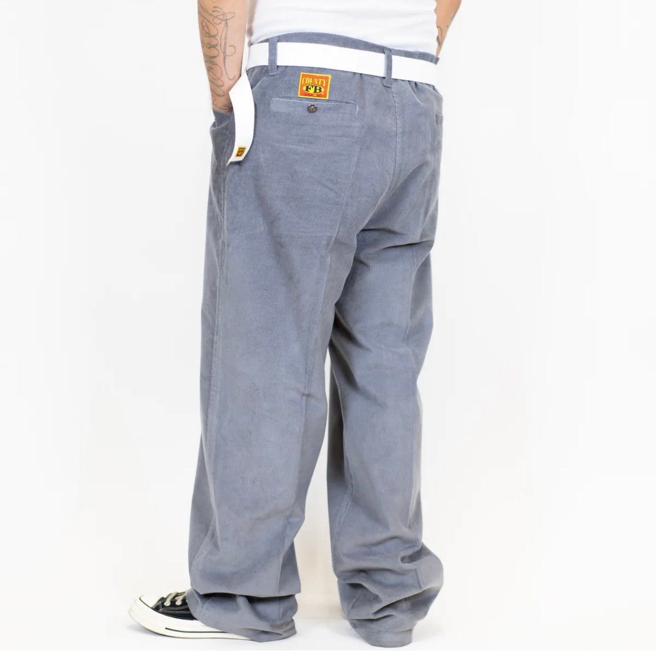 Fb County Corduroy Pants - Grey