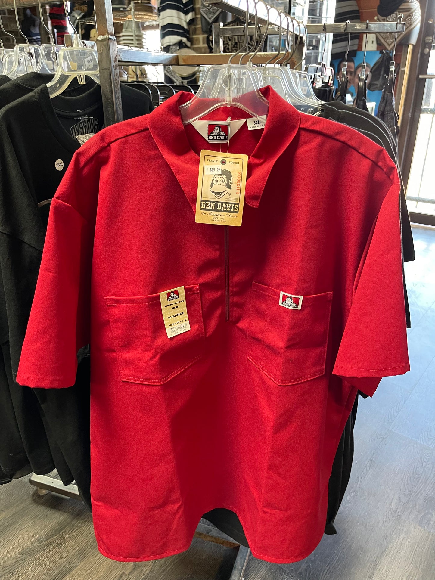 Ben Davis zip up shirt (6 colors)