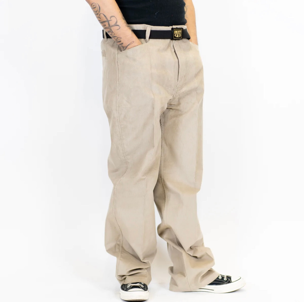 Fb County Corduroy Pants - Tan