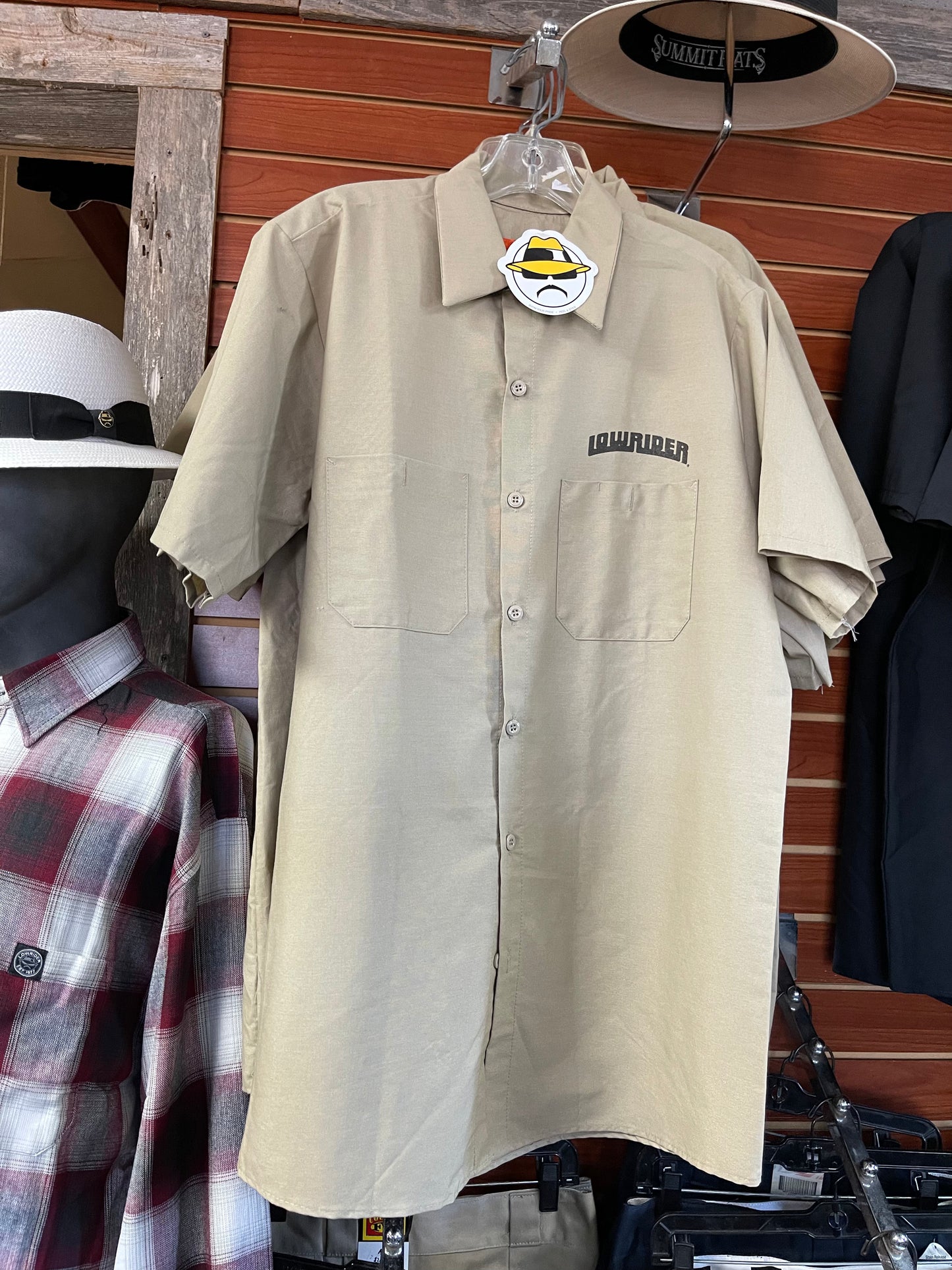 Lowrider button down work shirt