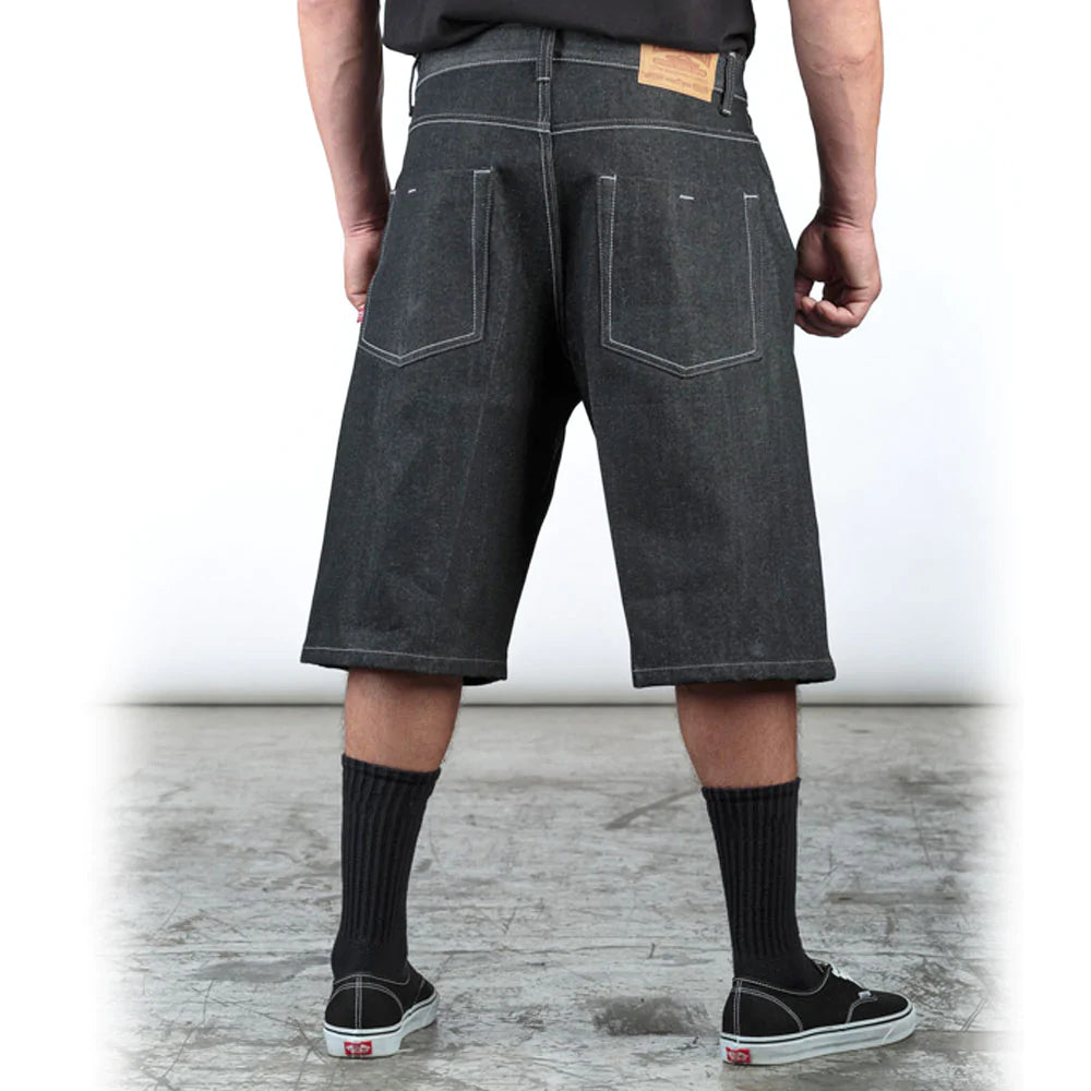 Lowrider Classic Relax Fit Denim Short 2 Colors (Indigo and Black)