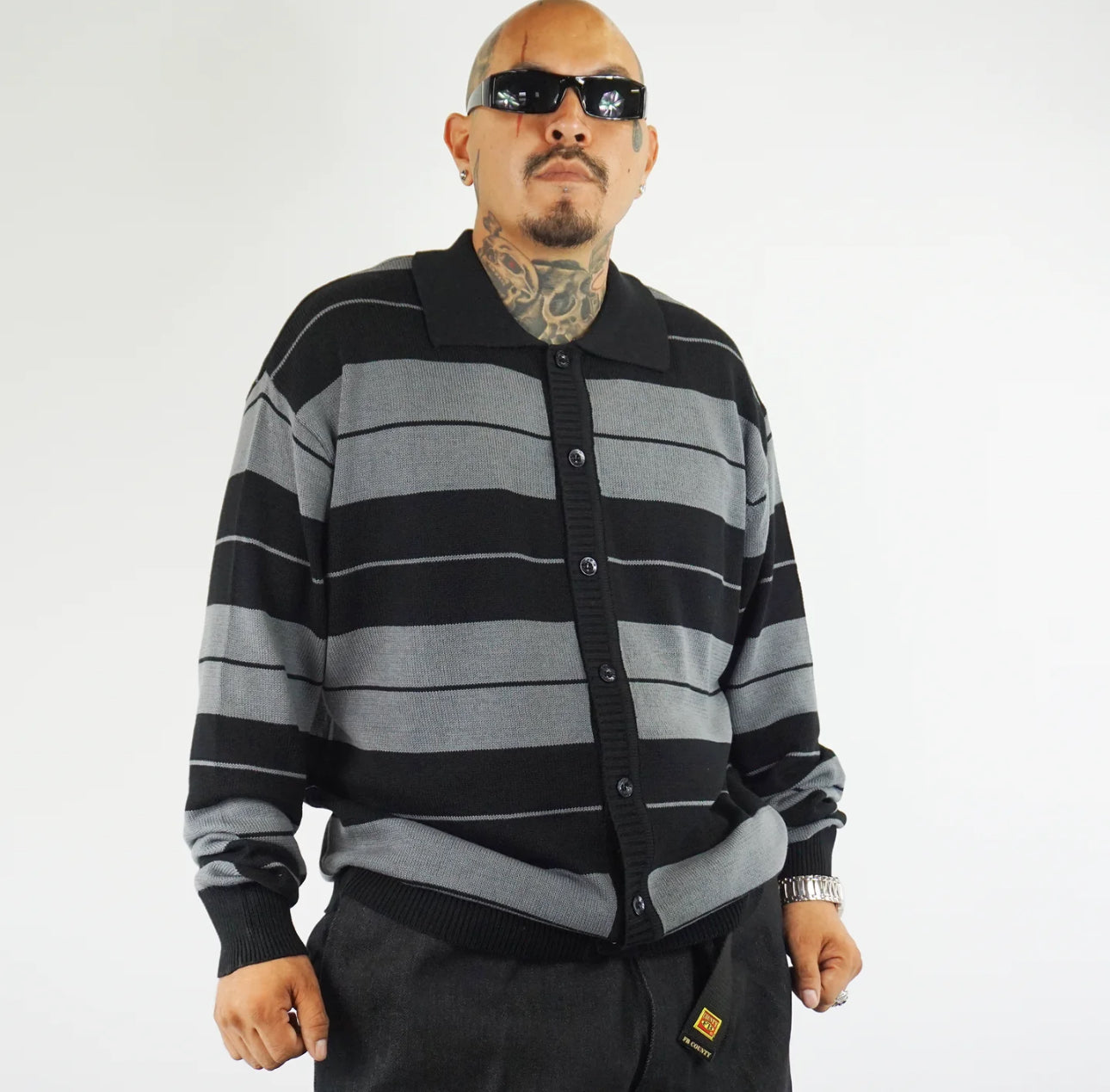 Fb County Charlie Brown Long sleeve (Black / Grey)