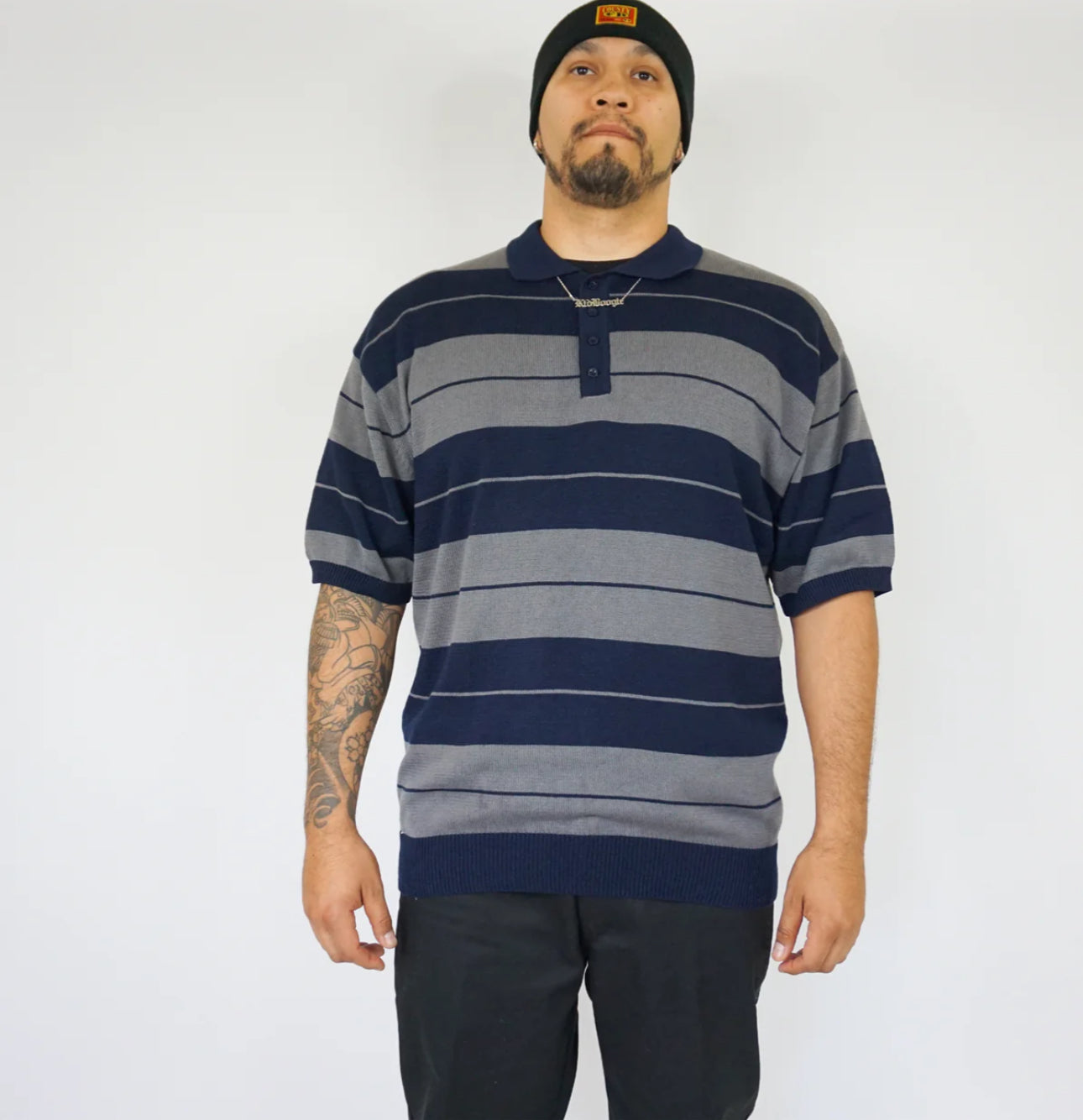 Fb County Charlie Brown short sleeve (Navy / Grey)