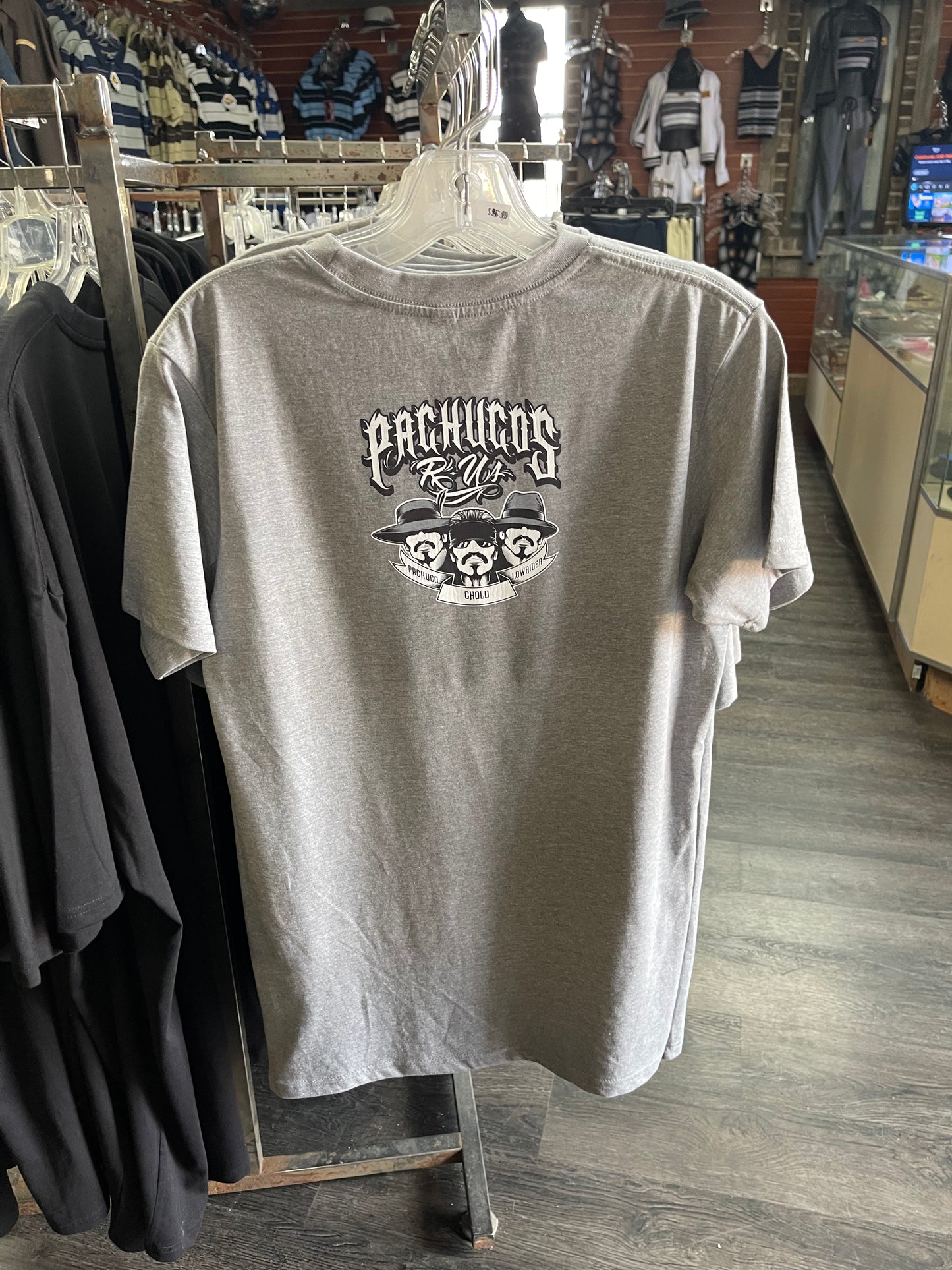 Pachucos R Us Tee (Blk & Grey) Limited Edition