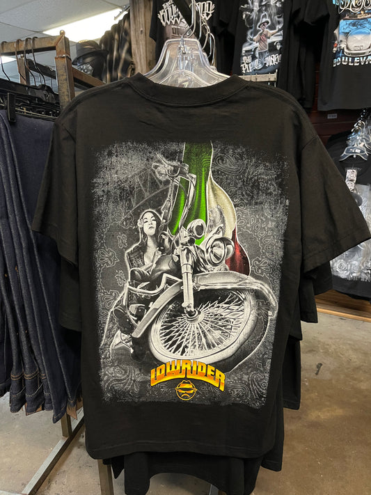 Lowrider Mexican Bike Tee