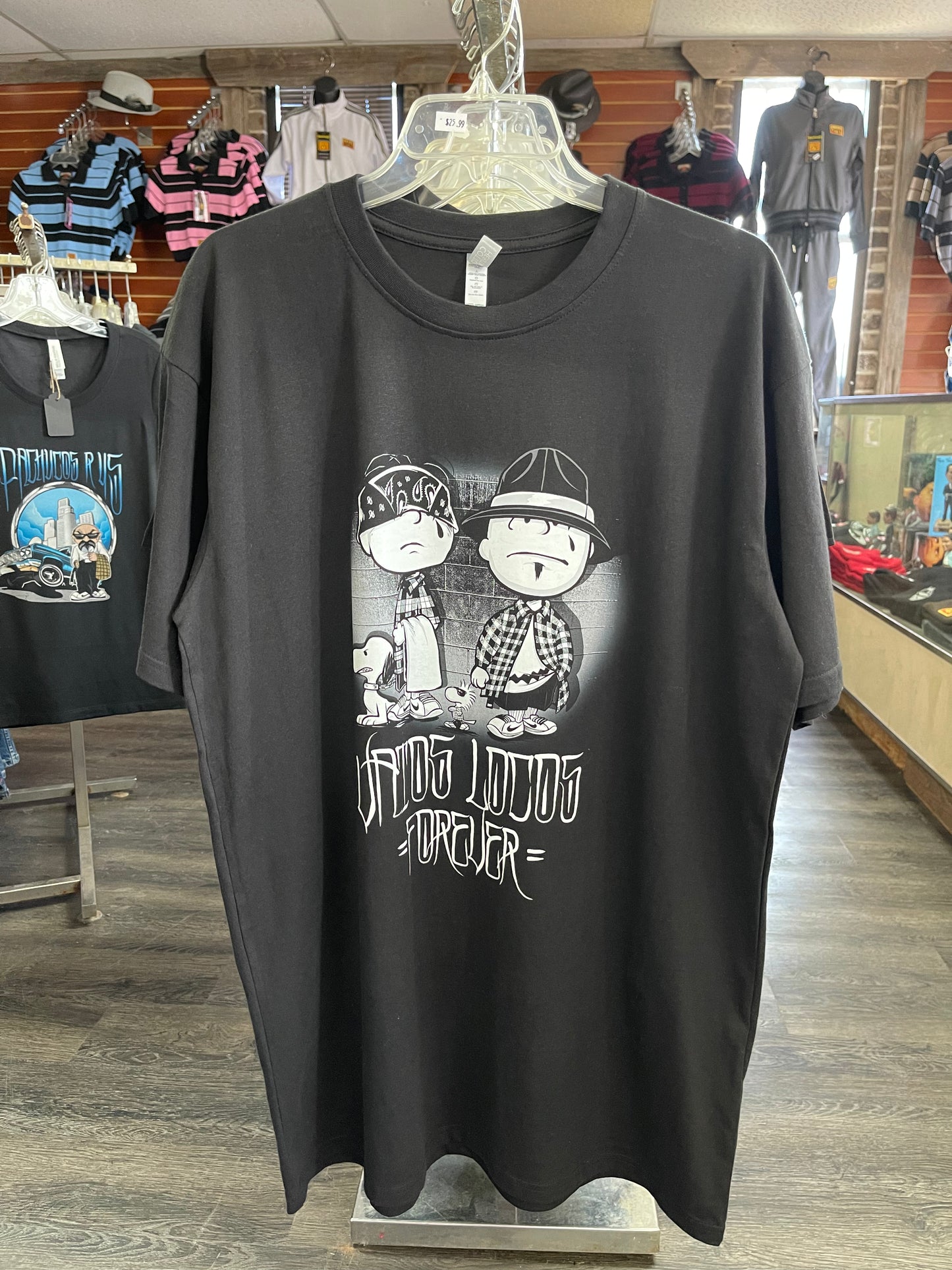 PachucosRus Cholo Brown Tee (Black, White, Grey)