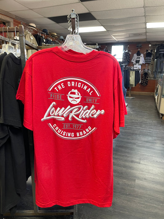 Red Lowrider Original Tee shirt